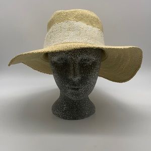 Hat Attack Wide Stripe Fedora Sun Protection Hat. Style ACU417.